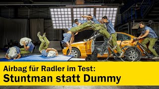 Airbaghelm für RadfahrerInnen im Test  ÖAMTC [upl. by Deaner]