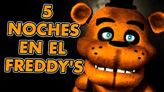 5 Noches En El Freddy  FNAF CANCION ESPAÑOL [upl. by Rexford]