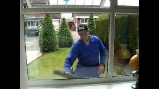 Window cleaning tips  New Type Dogeared channel v non Dogeared Squeegee [upl. by Liss]