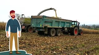 Lait Bio efficacité dune ration à base de maïs épi et ensilage herbe [upl. by Aliehc]