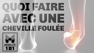 Quoi faire avec une cheville foulée  3 exercices extrêmement efficaces [upl. by Anneuq]