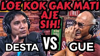 BOTUNA BHANGKE‼️ 🤣 DESTA VS ME  Deddy Corbuzier Podcast [upl. by Niatsirt964]