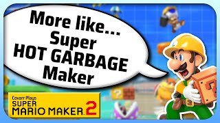 Making an Unsolvable Level  Super Mario Maker 2 [upl. by Nabalas]