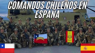 Comandos de Chile Entrenan en España [upl. by Englis]