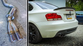 The BEST SOUNDING 135i335i N54 Exhaust  FULL BUILD [upl. by Roz]