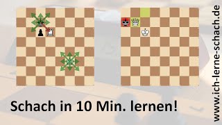 Schach in 10 Minuten lernen [upl. by Ahsennod807]