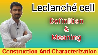 Leclanché cell Definition amp Meaning  Construction And Working Of Leclanche Cell In Hindi [upl. by Yrrok821]