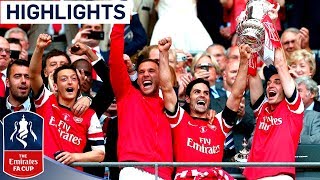 Arsenal vs Hull City  FA Cup Final 2014  Goals amp Highlights [upl. by Rangel978]