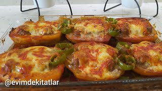 PATATES ÇANAĞINDA KAŞARLI MİSKET KÖFTE TARİFİ  MÜTHİŞ BİR ANA YEMEK TARİFİ [upl. by Eyla823]