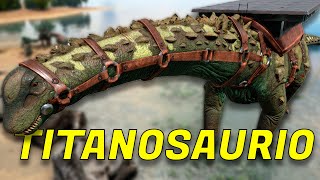 COMO TAMEAR TITANOSAURIO y TODAS SUS HABILIDADES PC PS y XBOX  ARK [upl. by Ulrich]