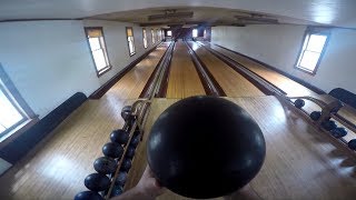 Almost 100 Year Old Bowling Alley You Can Still Use Shohola Pennsylvania [upl. by Kendrah]