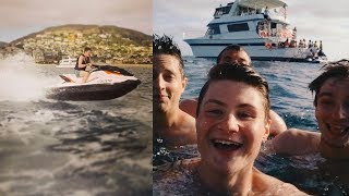 DER COOLSTE TAG YouTube Yacht Party  Jetski Action  Dner in Kalifornien 4 [upl. by Fiore]