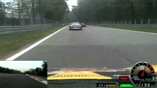 Monza GT  Andrea Mamé  Crash 2°di Lesmo [upl. by Ojybbob]