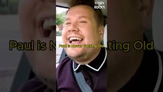 Paul McCartney with James Corden in Carpool Karaoke paulmccartney carpoolkaraoke shortsvideo [upl. by Attebasile841]