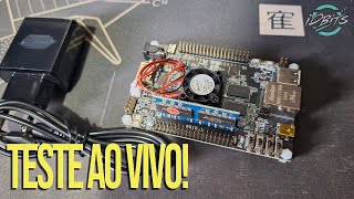 Testando AO VIVO o MiSTer FPGA quotclonequot da QM Tech [upl. by Assyral38]