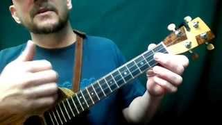 Achy Breaky Heart  Billy Ray Cyrus ukulele tutorial by MUJ [upl. by Abrahamsen]