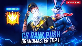 GRANDMASTER TOP 7 CS RANK Push Raistar amp GyanSujan Is Live free fire [upl. by Feriga259]