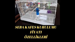 SEBA KAFES KURULUMU  Muhabbet Kuşu Üretim Kafesi [upl. by Neltiak]