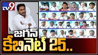 25 Ministers in Jagan Cabinet allotted portfolios  TV9 [upl. by Nnodnarb]