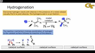 2502 Hydrogenation of Alkenes [upl. by Japha708]