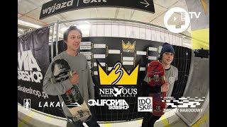 Dominik Ronduda vs Łukasz Bolek Dzido NERVOUS KING OF SKATE 3 [upl. by Berk840]