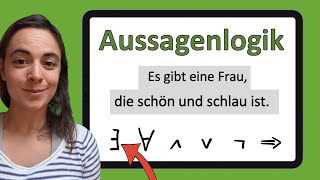 Unimathe Aussagenlogik 1  Einführung  Grundlagen  Basics  Beispiele und Übungsaufgaben [upl. by Wanids592]