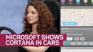 Microsoft shows how Cortana connects to everyday devices [upl. by Kolnos]