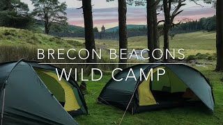 Brecon Beacons Wild camp  Hilleberg Niak [upl. by Inalaek]