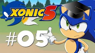 SONIC VS SCHOOL  Sonic X Abridged Parody Cartoon  Xonic S 05 [upl. by Petit804]