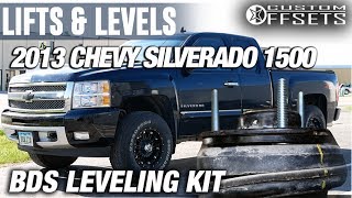 Lifts amp Levels 2013 Chevy Silverado BDS Leveling Kit [upl. by Kane]