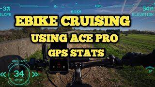 CRUISING ON THE BAFANG BBSHD MID DRIVE USING THE INSTA360 ACE PRO GPS [upl. by Introk]