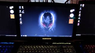 Alienware Screen comparison M17x R M17x R3 M18x M17x R2 part 1 [upl. by Everest]