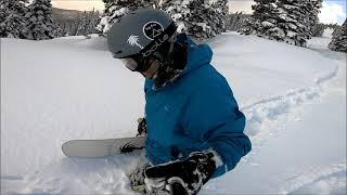 Epic Powder Day on the Capita Slush Slasher and Ride War Pig at Powder King Resort March 2021 [upl. by Lukas]