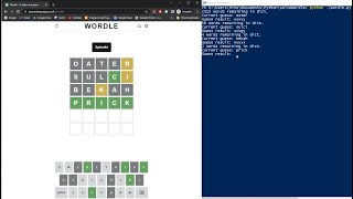 Solving Wordle with Python [upl. by Carmen]