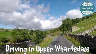 DRIVING IN YORKSHIRE DALES BUCKDEN TO HAWES [upl. by Lukey]