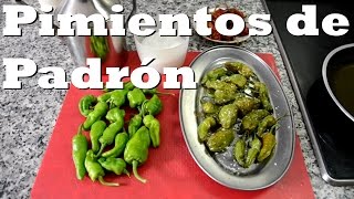 Pimientos de Padrón Las Recetas del Hortelano [upl. by Esya]