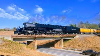 Union Pacific 4014 quotBig Boyquot Oklahoma Excursion Durant OK to Coffeyville KS 1013142024 [upl. by Yole706]