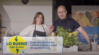 Sopa fría de tomate cereza y queso  Recetas Canarias  Lidl España [upl. by Eldwun]