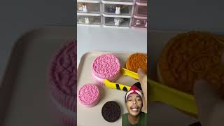 TEMUKAN OREO YANG ASLI  food oreoslime cake squishy [upl. by Anilad]