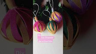 Make this beautiful Christmas trees🎄 ornamentytshortsdiy craftviralreelscristmasprachisartidea [upl. by Quartet755]