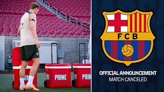 BARCELONA VS JUVENTUS MATCH IS CANCELED [upl. by Chapa]