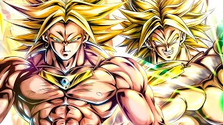 Dragon Ball Legends LF LSSJ BROLY PUMMELS EVERYTHING INTO OBLIVION INSANE POWER [upl. by Napier]