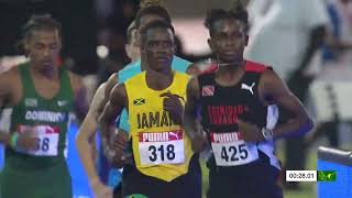 CARIFTA49 5000m U20 Boys Final  Day 3  SportsMax TV [upl. by Bardo]