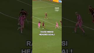 MESSI scores RARE HEADED GOAL for INTER MIAMI 💥 shorts football soccer [upl. by Isteb959]