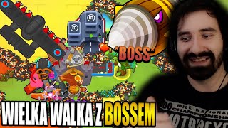 WIELKA WALKA Z MAUPKOWYM BOSSEM NORMAL i ELITA  Bloons TD 6 [upl. by Elmajian]