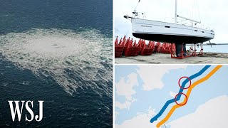 Nord Stream Explosions Investigations What We Know So Far  WSJ [upl. by Enelrae]