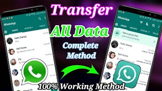 Transfer Chats And Media From Whatsapp To GBWhatsapp 2022  Backup Whatsapp Chat To GB Whatsapp [upl. by Keyser]