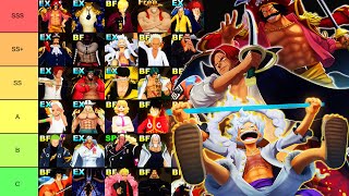 I RANKED EVERY CHARACTER IN ONE PIECE BOUNTY RUSH 2024 [upl. by Josefa]