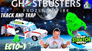 GHOSTBUSTERS Frozen Empire Track and Trap ECTO 1 with Slimer [upl. by Lindemann181]