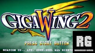 Giga Wing 2  ギガウイング2  Sega Dreamcast  Intro amp Arcade Gameplay HD 1080p [upl. by Rawdan]